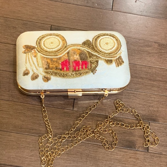 bridal clutch (bag, purse) - Picture 4 of 4